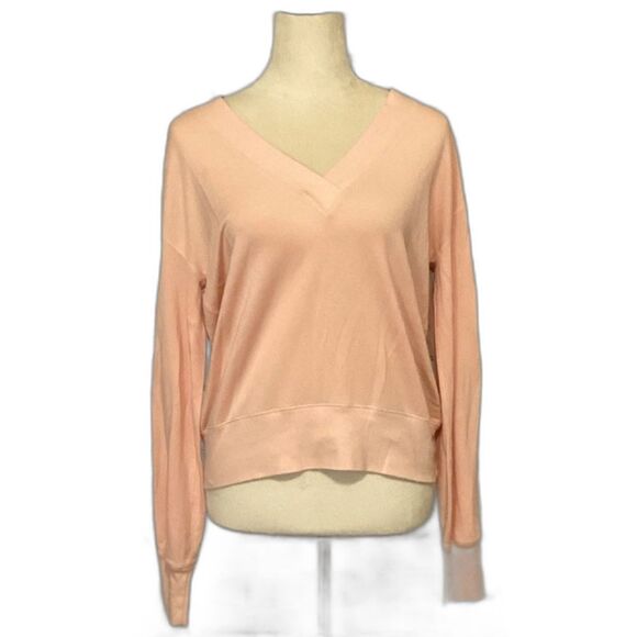 Rag & Bones Women’s V Neck Pullover Sweater. Color Peach. Size XS/TP. - Picture 1 of 9